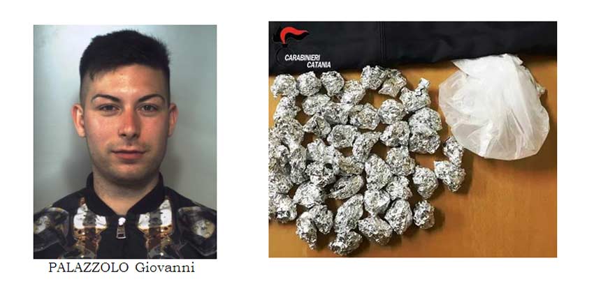Catania, spacciatore di marijuana arrestato a San Cristoforo