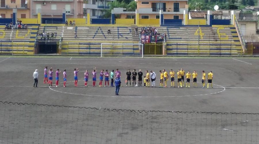 Giarre 2-0 Paternò. I gialloblù rimangono saldamente in vetta alla classifica