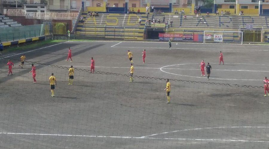 Calcio: il Giarre vince rabbiosamente sull’Atletico Catania per 1-0