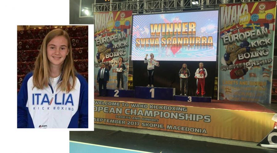 Kickboxing: l’atleta giarrese Sveva Scandurra è campionessa europea
