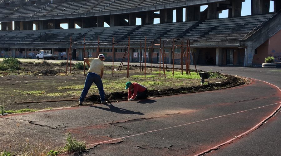 Giarre, interventi nello stadio di atletica