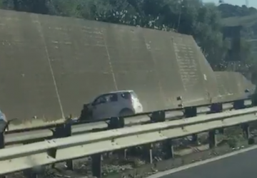 Contromano in Tangenziale a Catania: il video del drammatico schianto frontale
