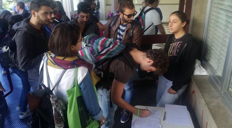 Catania, il MUA chiede al rettore un’aula autogestita per le assemblee studentesche