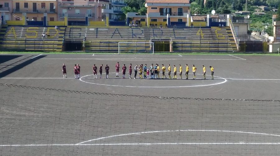Giarre 0-1 Rosolini. Secondo ko di fila per i gialloblù