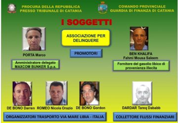 Catania, riciclaggio gasolio libico, 9 arresti NOMI FOTO VIDEO