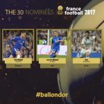 Pallone d’oro: solo due italiani nei trenta finalisti