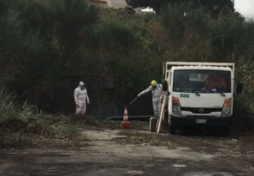 Area via Lisi, al via la rimozione delle lastre di eternit