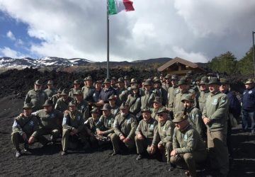 Gli Alpini a Linguaglossa Etna Nord per il Centenario della Grande Guerra