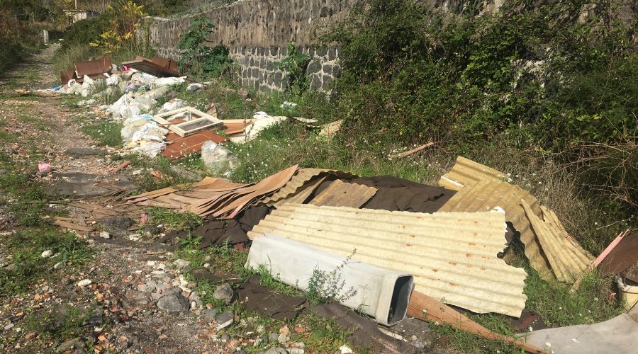 Giarre, bomba ecologica in via San Paolo