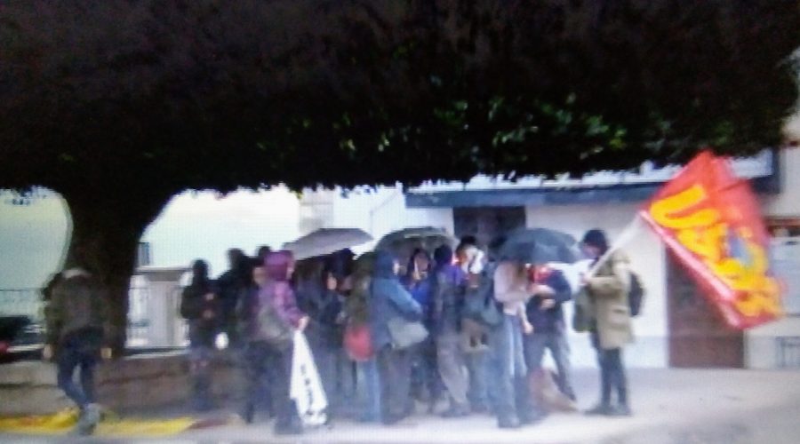 Giardini, presidio contro il G7 Pari Opportunità: “Noi siamo le Altre Opportunità, senza aspettarci niente dai G7”