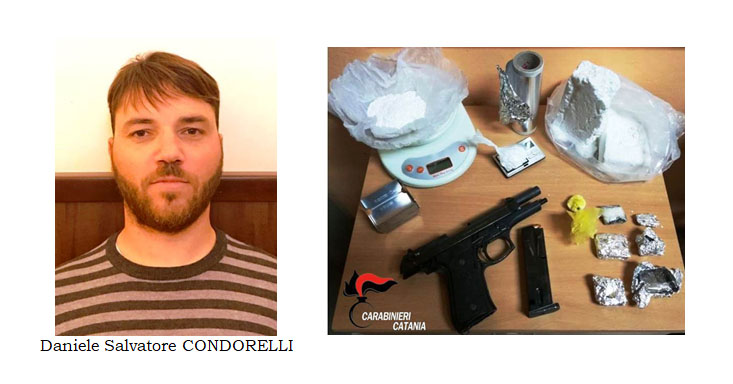 Catania, blitz dei “Lupi” a San Cristoforo: sequestro di cocaina e armi. Arrestato pregiudicato