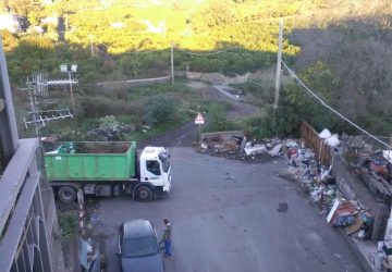 Giarre, area via Lisi: avviata la bonifica del greto del torrente