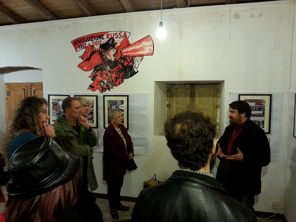 Catania, mostra su Majakovskij con le illustrazioni di Guglielmo Manetti