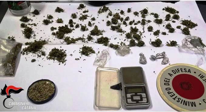 Piedimonte Etneo, arrestato pusher 25enne