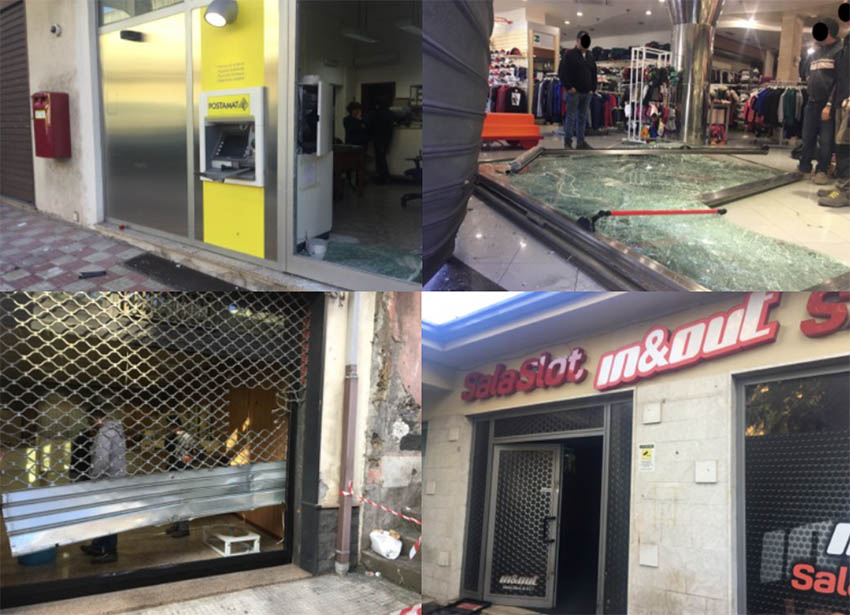 Giarre, Riposto e Mascali, furti con spaccate e azioni criminali: una sequela che allarma