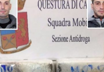 Catania, beccati con 3 kg di cocaina: in manette due corrieri