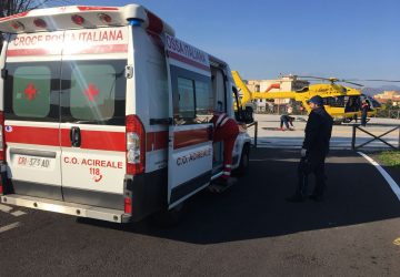 Carcere di Giarre: detenuto tenta evasione e si lancia nel vuoto. Interviene elisoccorso VIDEO