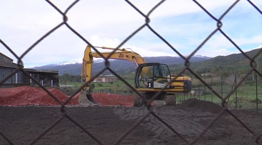Calatabiano, si avviano al completamento i lavori area mercatale