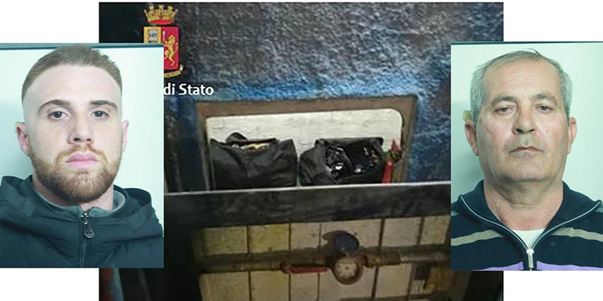 Catania, a Picanello un “bunker” nelle fondamenta di una scuola con 141 chili di droga VIDEO