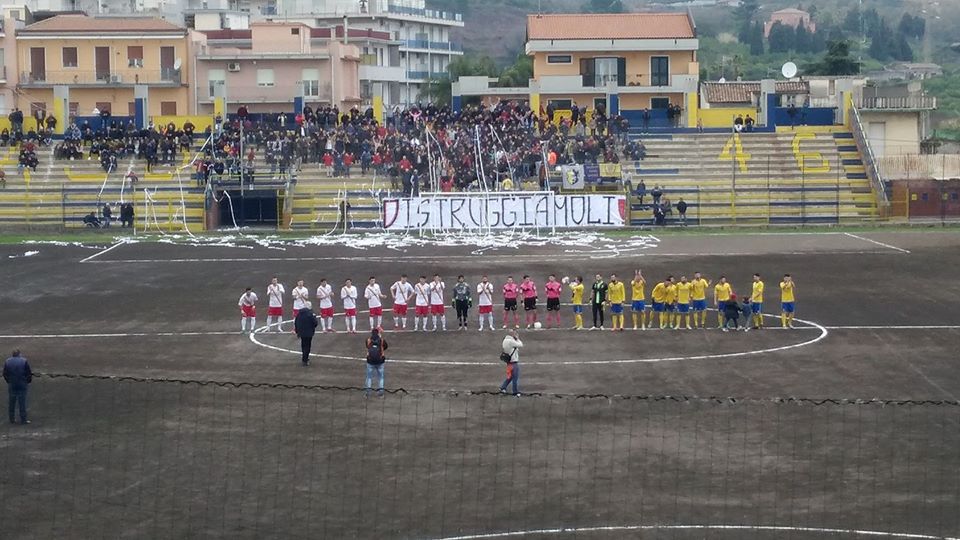 Calcio:  Giarre 0-1 Città di Messina. Gialloblù impalpabili e giallorossi autoritari