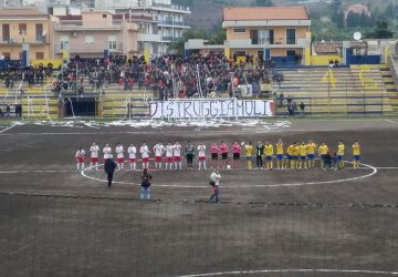 Calcio:  Giarre 0-1 Citt&agrave; di Messina. Giallobl&ugrave; impalpabili e giallorossi autoritari