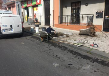 Riposto, interventi di riqualificazione urbana sul viale Amendola