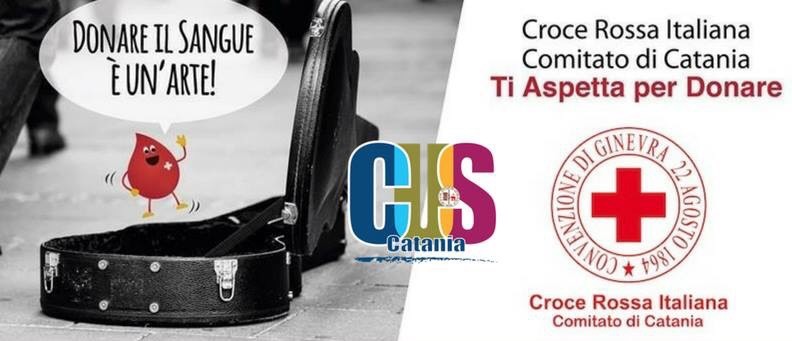 Catania: domani, lunedì, al Cus Catania la giornata di promozione della donazione e di raccolta sangue