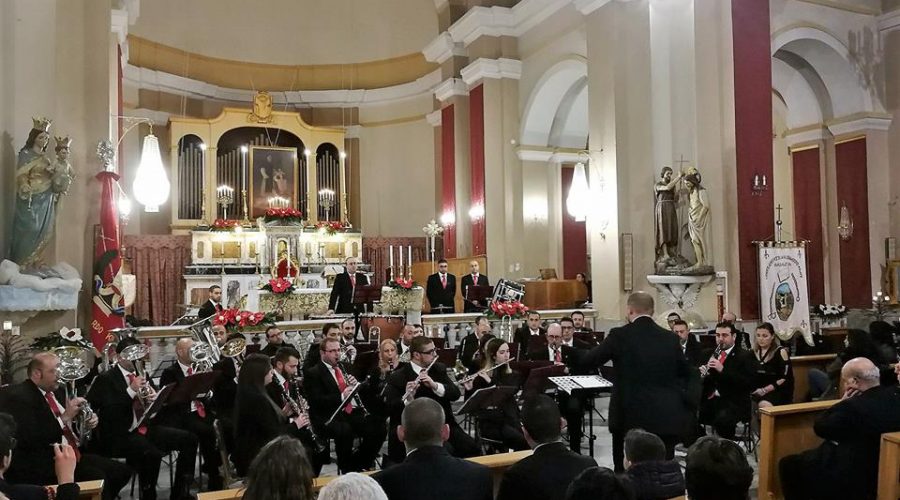 Una delegazione maltese in visita a Mascali: uniti dalla fede e dalla musica