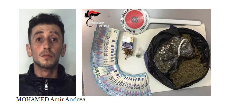 Catania, spacciava erba in pieno centro. Arrestato
