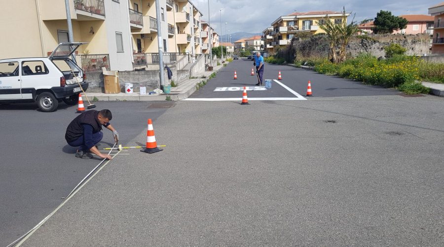 Riposto, aggiornata la segnaletica area residenziale Quartirello