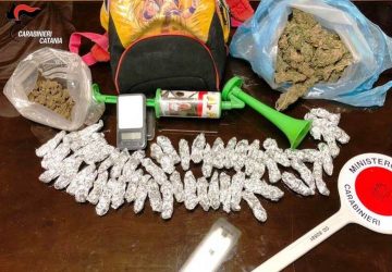 Catania, operazione antidroga: arrestati vedette e pusher nei pressi dell&rsquo;Orto Botanico FOTO