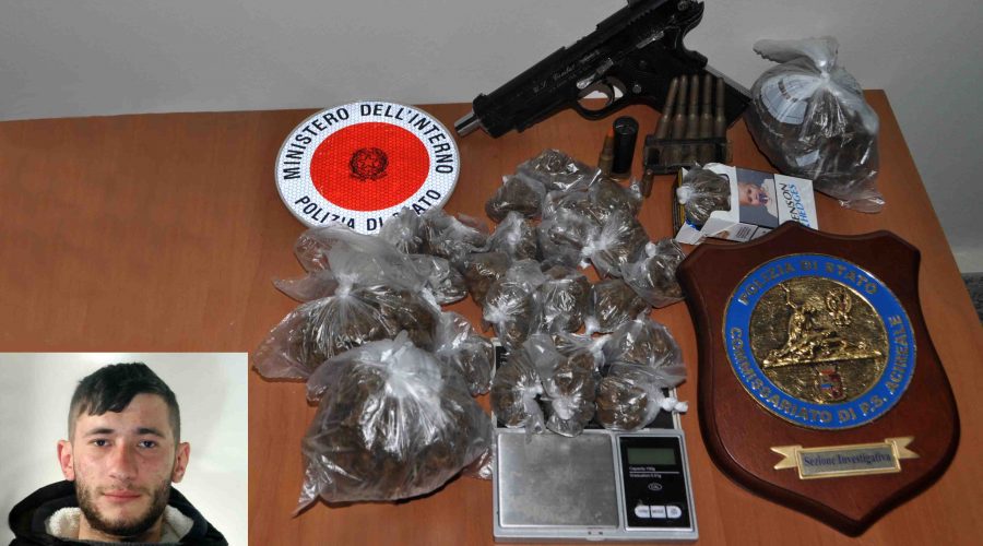 Aci Catena, polizia arresta un pusher