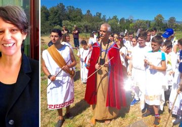 Giardini Naxos: scolaresche alla scoperta dei loro avi ellenici e dell&rsquo;eroico Tysandros