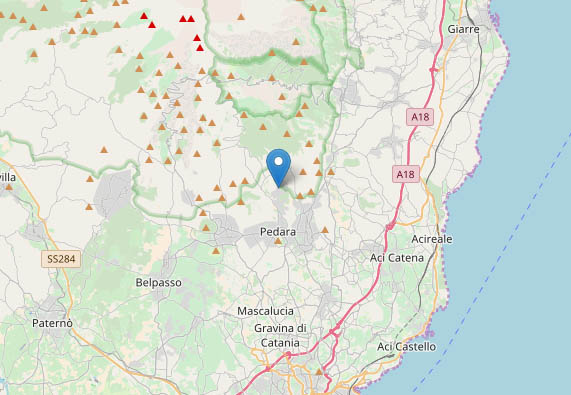 Lieve scossa di Terremoto. Evacuate le scuole a Trecastagni