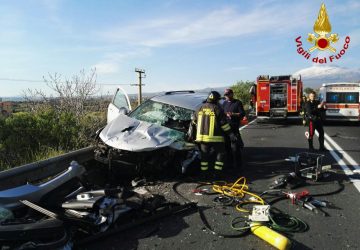 Patern&ograve; , tragico incidente stradale: un morto e tre feriti