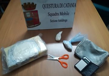 Acireale, in garage oltre 1 kg di cocaina. Arrestato 30enne