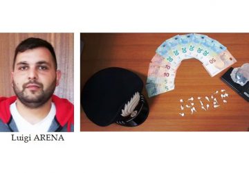 Aci Catena, un arresto per spaccio di cocaina