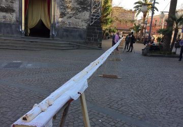 Calatabiano: battuto il record del mostacciolo pi&ugrave; lungo d&rsquo;Italia