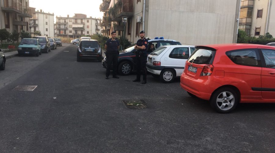 Giarre, nuovo servizio di controllo dei carabinieri. Un arresto e quattro denunce