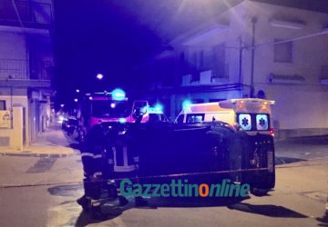 Giarre, pauroso incidente in via Luigi Orlando: tre feriti VIDEO