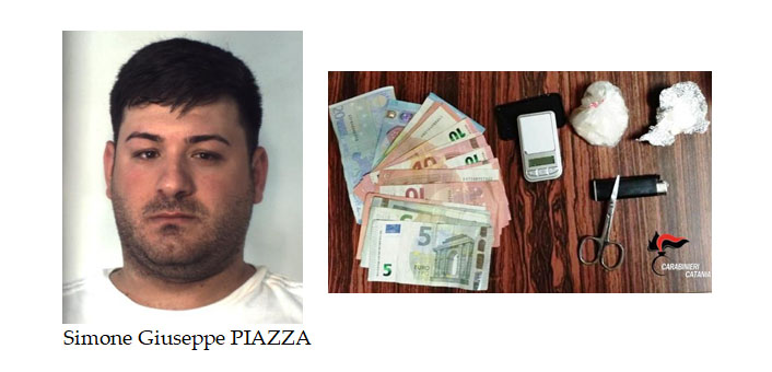 “Santapaoliano” spacciava cocaina dai domiciliari. Arrestato a Catania