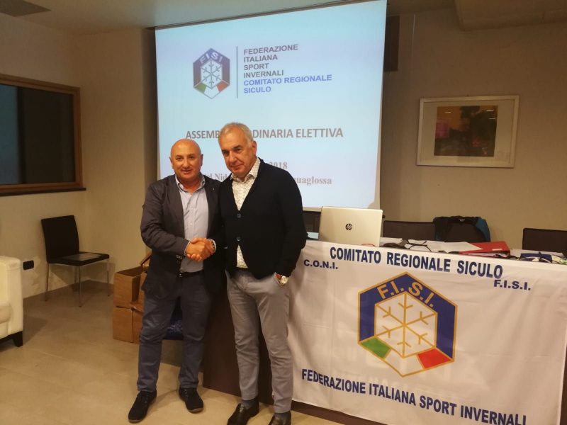 Il catanese Nuccio Fontanarosa confermato alla guida della Federazione Sport Invernali della Sicilia