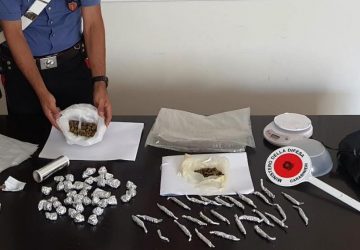 Patern&ograve;, deposito di droga una casa abbandonata del centro storico: in manette 28enne