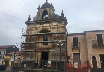 Santa Maria la Strada, al via restauro della facciata del Santuario