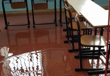 Le scuole a Giarre fanno acqua: adesso si allaga il Verga