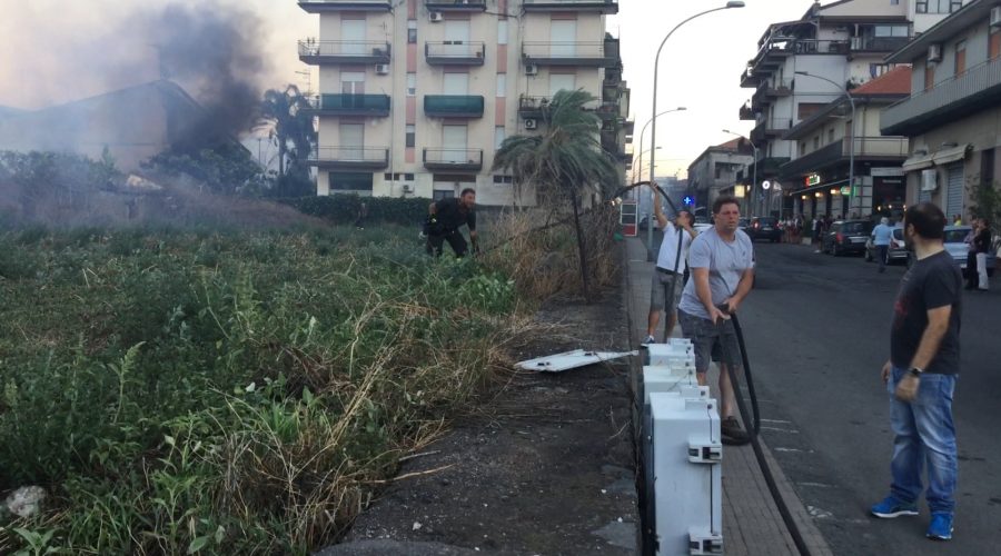 Ancora incendi nella notte tra Giarre, Mascali e Zafferana