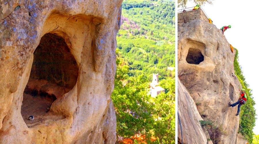 Castiglione di Sicilia e le tombe nella roccia del Castello di Lauria