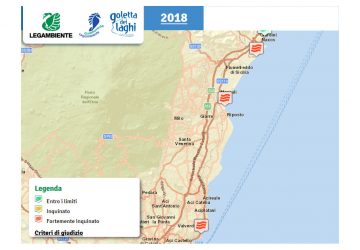 Monitoraggio di Goletta Verde: su 26 punti monitorati, 17 fortemente inquinati LE ZONE INTERESSATE