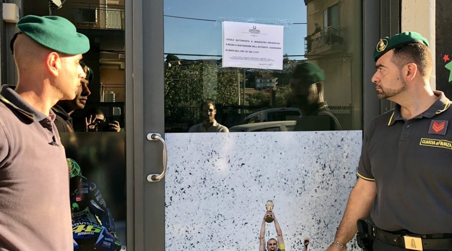 Catania, sequestrata in zona “Barriera” una sala scommesse abusiva
