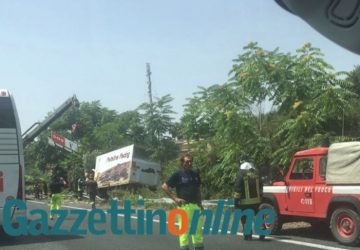 Autostrada A18: incidente tra Acireale e Catania. Tre i feriti. Intervento dell'elisoccorso